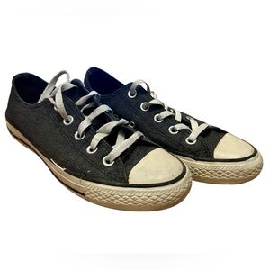 Converse Chuck Taylor Allstar Low Top - Size Women 6/Men 4, Black Herringbone